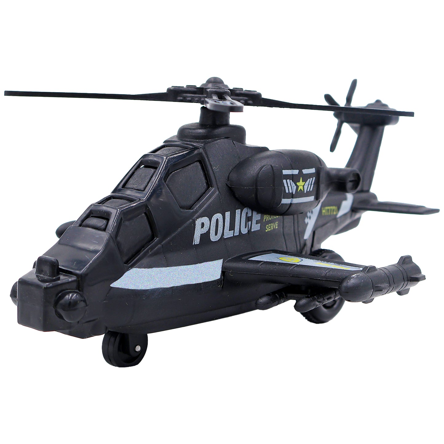 Toybharat Action Helicopter |Multicolour | Travel Toys | Birthday Gift for Boy and Girl Baby |Intractive Toys