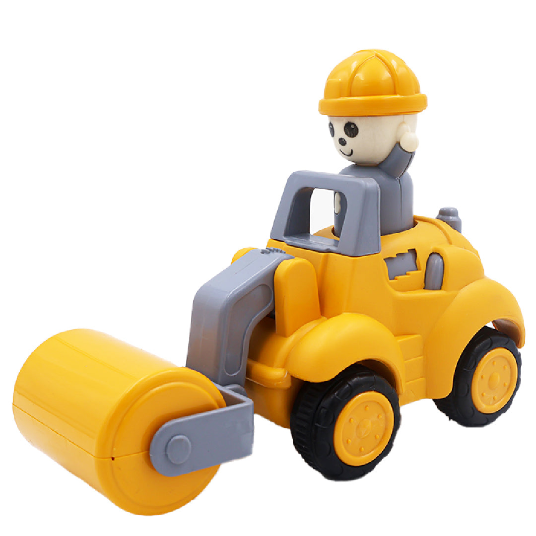 Toybharat Construction Truck Set Of 1 Pcs. |Multicolour | Push N Go Toys | Birthday Gift for Boy and Girl Baby