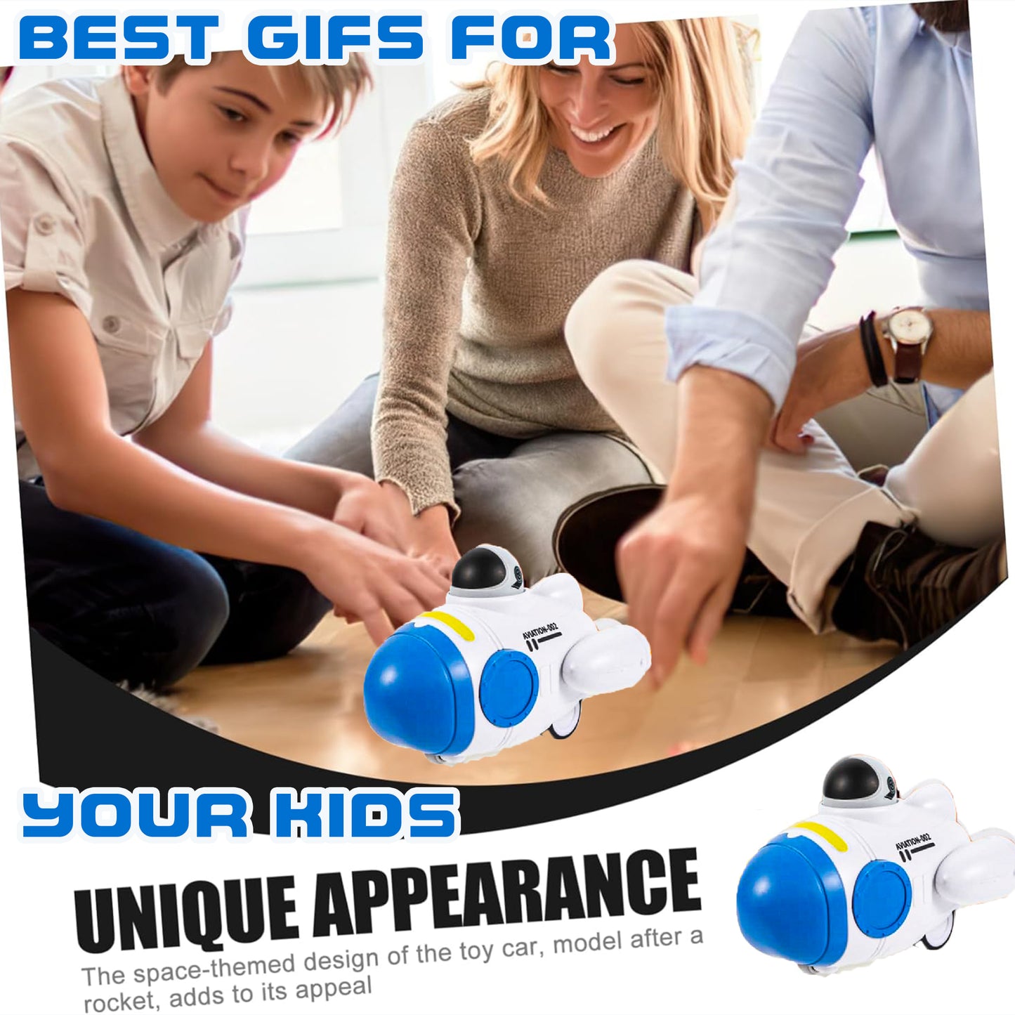 ToyBharat Press N Go UFO Series is a Multicolour Gift Toy made in India with a Realistic Design. Safe and Non-Toxic, perfect for kids aged 1–6 years. Fun for indoor and outdoor play and gifting occasions.