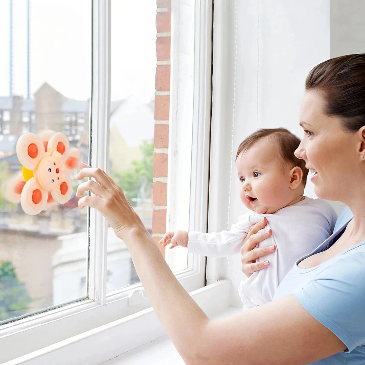 ToyBharat Baby Spinner is a multicolour interactive toy set that promotes motor skills and sensory play. Safe, non-toxic, and perfect for indoor and outdoor fun. A great birthday gift for baby boys and girls.