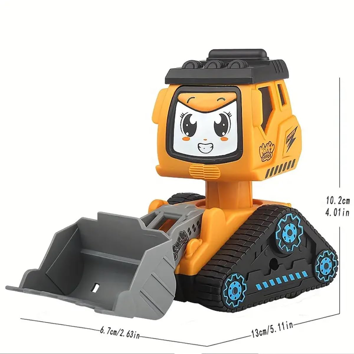 ToyBharat Push N Go Mappy Truck Toy in Multicolour with Realistic Design is a perfect Birthday Gift and Travel Toy for Kids aged 1–6 Years. Safe, Non-Toxic, and fun for Indoor and Outdoor Play adventures.