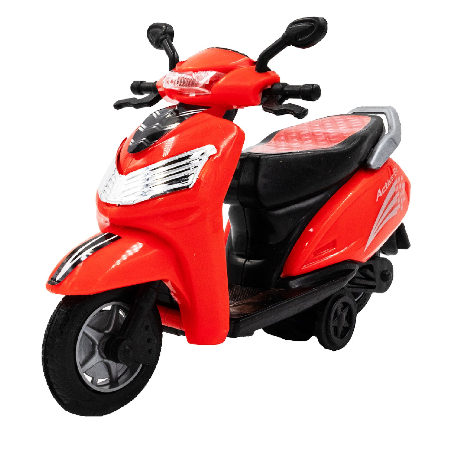 Toybharat Model Scooty |Multicolour |Friction Power Toys| Birthday Gift for Boy and Girl Baby