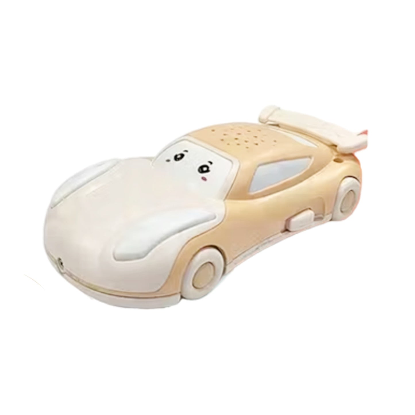ToyBharat The Car Mobile Projector Toy features colorful lights, music, and a rotating projector. Battery-operated and self-moving, it’s perfect for kids ages 1 to 6 who enjoy light-up, musical toys.