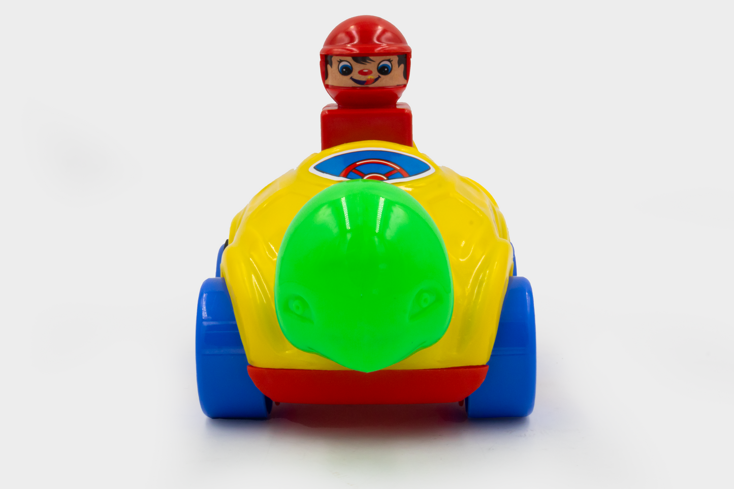 ToyBharat Push n Go Turbo – A fun multicolour travel toy for kids aged 1-6 years. With a realistic design and push-and-go action, it's safe, non-toxic, and perfect as a birthday gift for indoor and outdoor play.