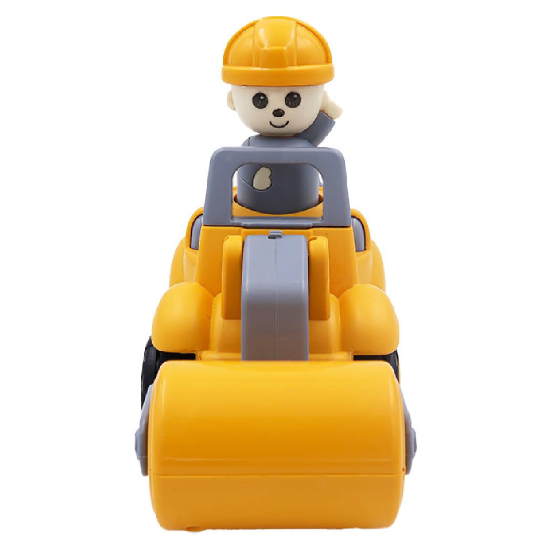 Toybharat Construction Truck Set Of 1 Pcs. |Multicolour | Push N Go Toys | Birthday Gift for Boy and Girl Baby