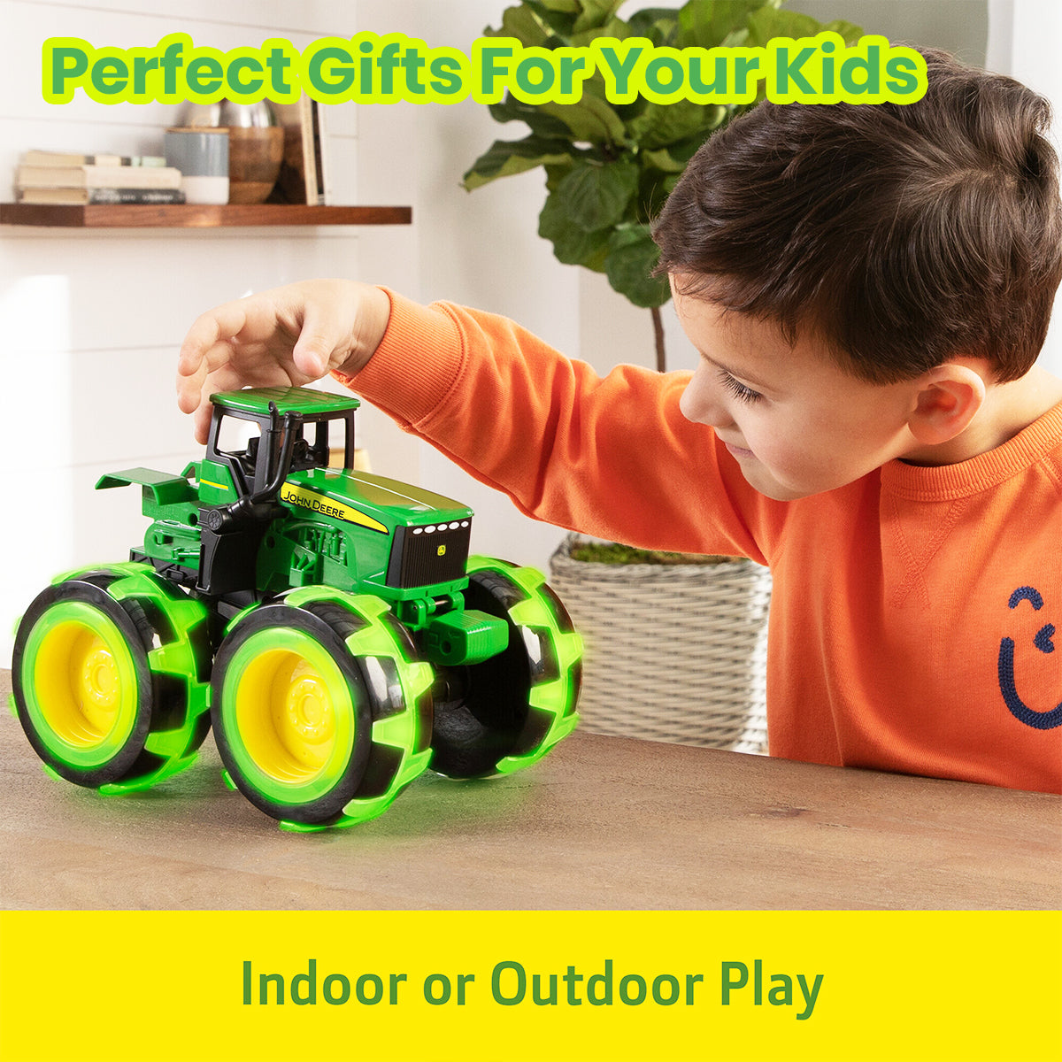 ToyBharat Lighting Small Farm Tractor | Electronics Small Farm Tractor | Lighting Toy | Multicolor | Birthday Gift for kids |