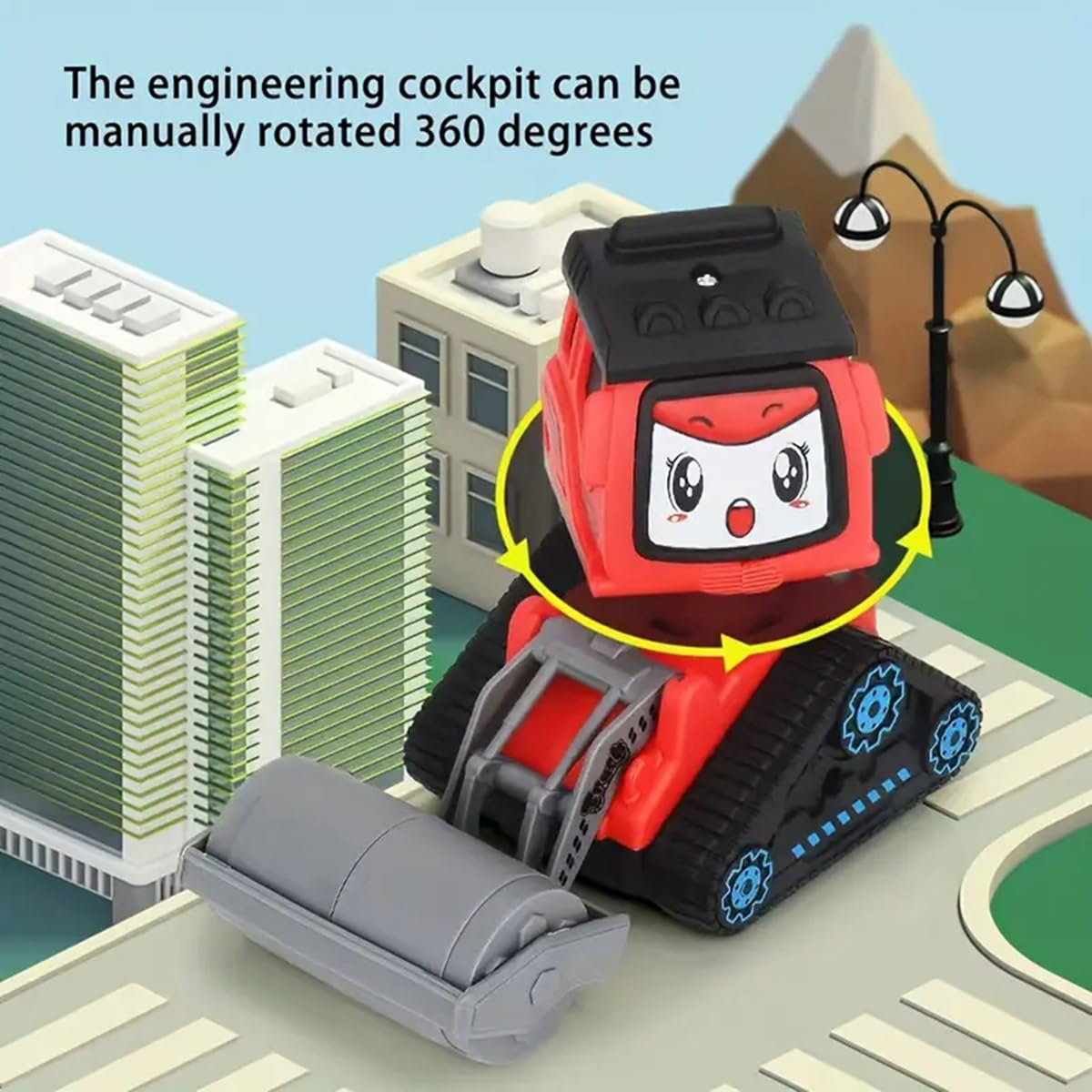 ToyBharat Push N Go Mappy Truck Toy in Multicolour with Realistic Design is a perfect Birthday Gift and Travel Toy for Kids aged 1–6 Years. Safe, Non-Toxic, and fun for Indoor and Outdoor Play adventures.