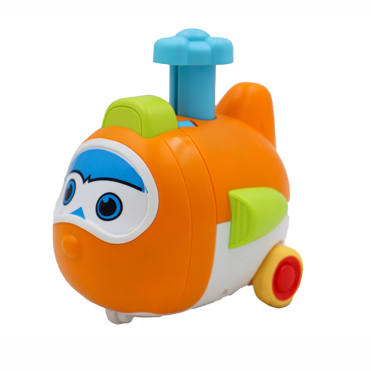 ToyBharat Push N Go Transformer in Multicolour with Realistic Design is an exciting Interactive Toy for Kids aged 1–6 Years. Safe, Non-Toxic, and ideal for Indoor and Outdoor Play—perfect as a Gift Toy.