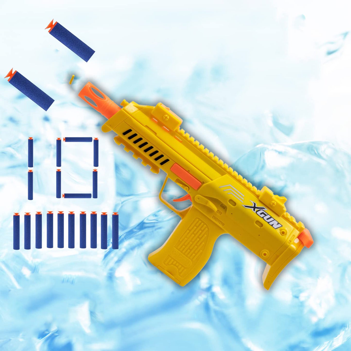 ToyBharat Toybharat X Shot Gun Toy | Multicolour | Learning Toys | Birthday Gift for Boy | Interactive Toys