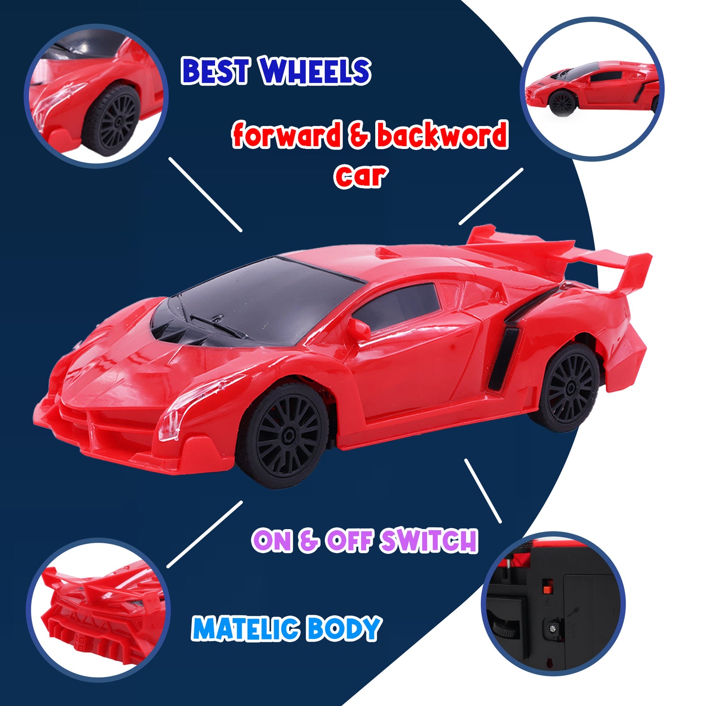 Toybharat RC Formula Car Remote Control Car |Electronic Toys | Kids Toy Gift