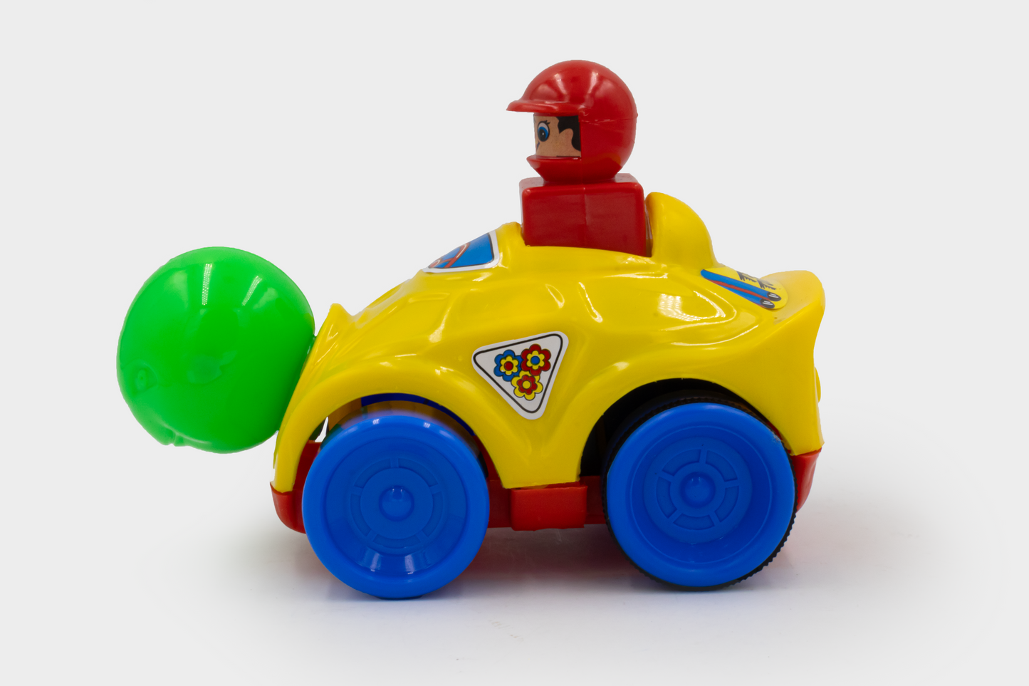 ToyBharat Push n Go Turbo – A fun multicolour travel toy for kids aged 1-6 years. With a realistic design and push-and-go action, it's safe, non-toxic, and perfect as a birthday gift for indoor and outdoor play.