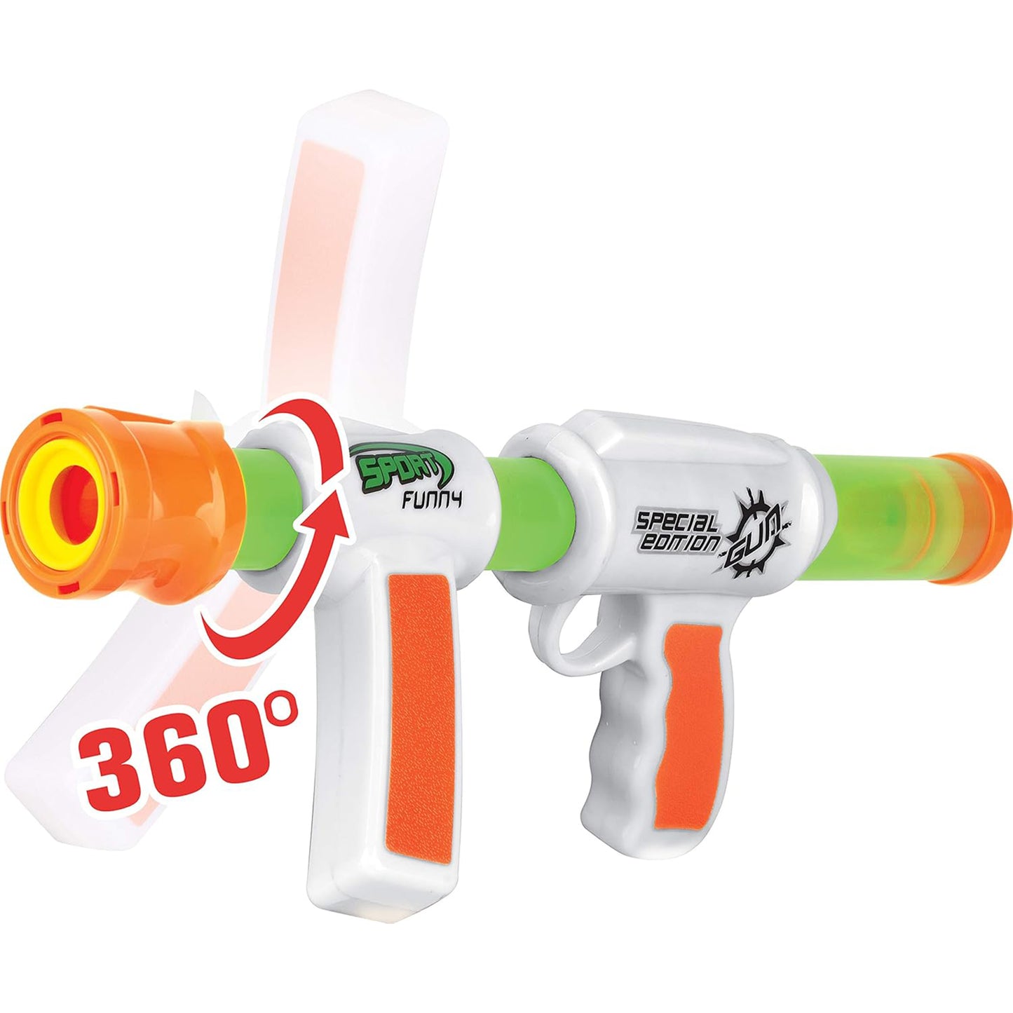 Toybharat Sports Ball Gun Toy | Multicolour | Gun Toys | Birthday Gift for Boy | Interactive Toys