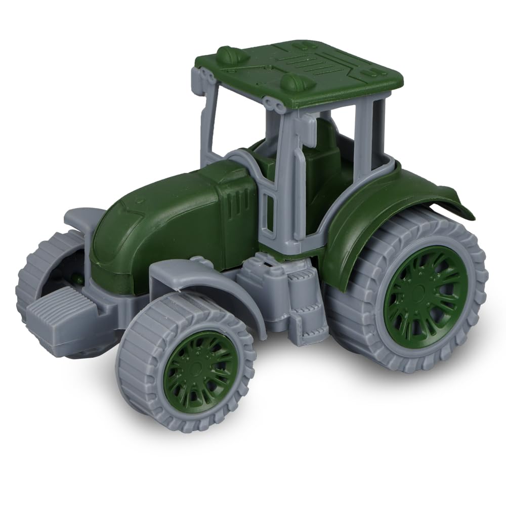 Toybharat Nissan Tractor |Multicolour |Friction Power Toys | Baby Gift