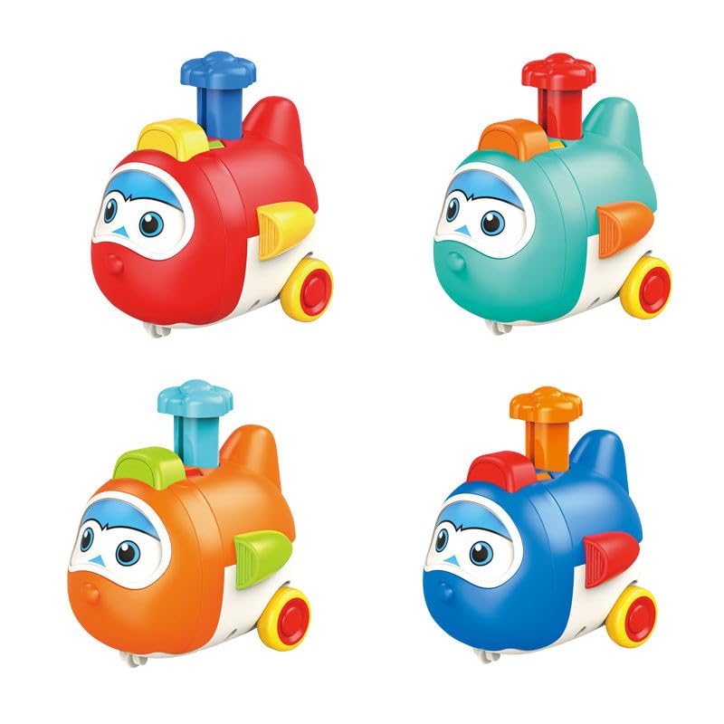 Toybharat Push N Go Transformer | Multicolour | Gift Toys | Birthday Gift for Boy and Girl Baby