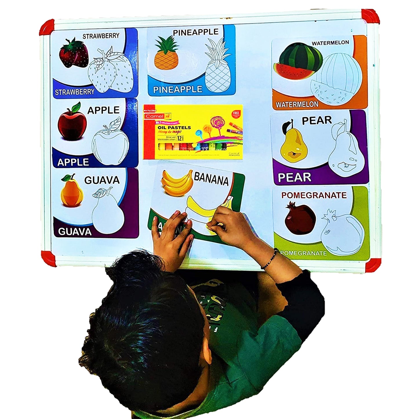 Toybharat Colour & Clear | Multicolour | Colour Cards | Birthday Gift for kids | Educational Toys