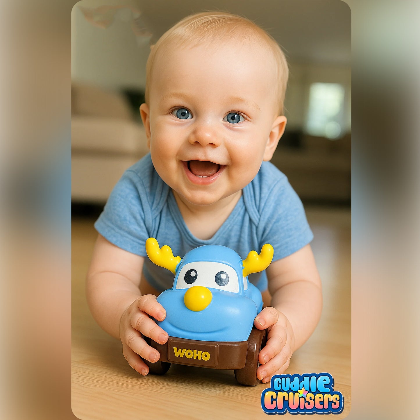Toybharat Soft Cuddle Cruiser | Multicolour | Blocks & Stacking Toy | Birthday Gift for Boy and Girl Baby 12 Pcs.