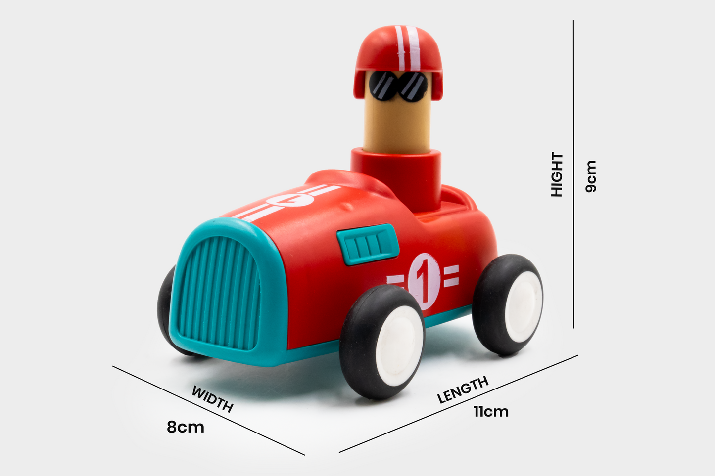 ToyBharat Pressing Go Vintage Car is a classic Push N Go Toy in Multicolour with a Realistic Design. A Safe, Non-Toxic, and fun-filled Kid Gift for ages 1–6, ideal for indoor and outdoor play.