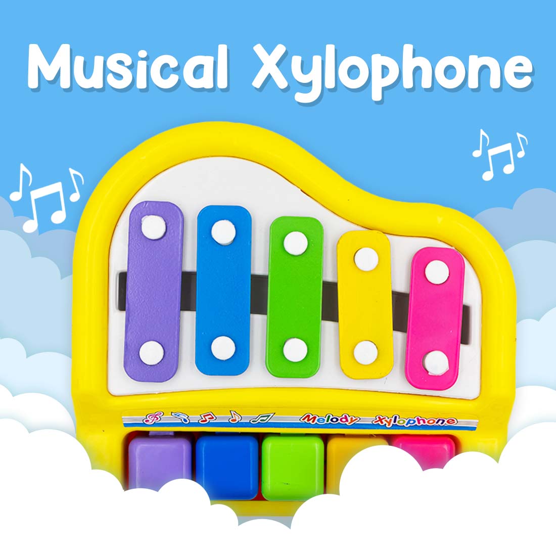 Musical Xylophone & Piano Toy for Kid