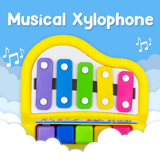 Musical Xylophone & Piano Toy for Kid