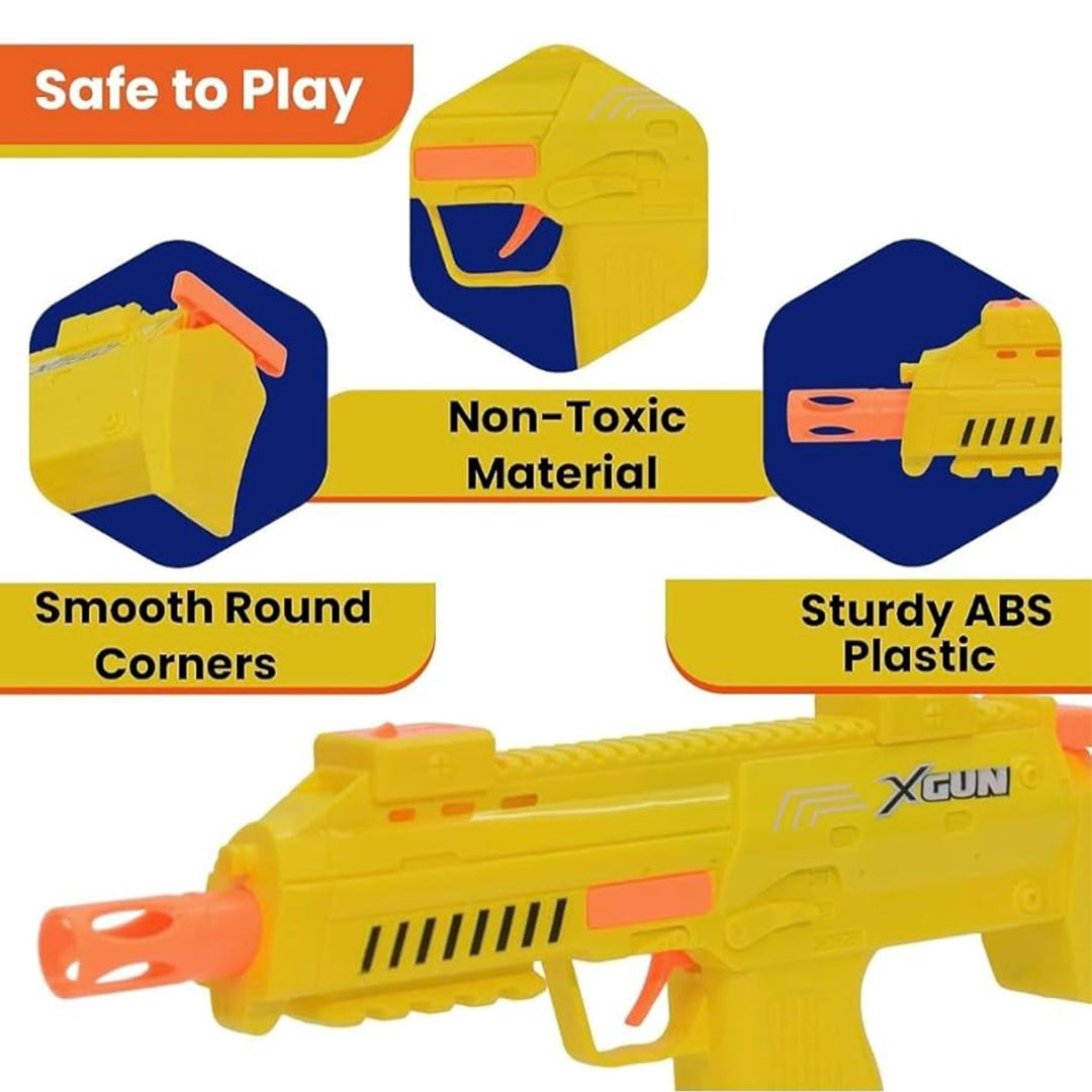 ToyBharat Toybharat X Shot Gun Toy | Multicolour | Learning Toys | Birthday Gift for Boy | Interactive Toys