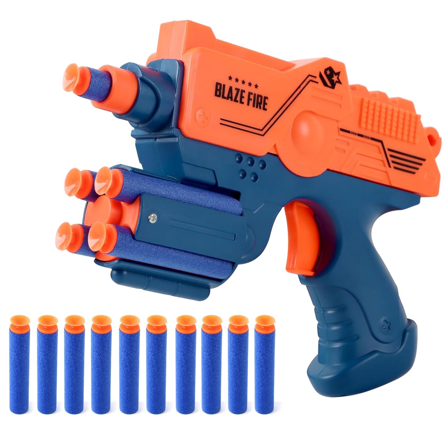 Toybharat Blaze Fire Gun | Multicolour | Gun Toys | Birthday Gift for Boy and Girl Baby | Interactive Toys
