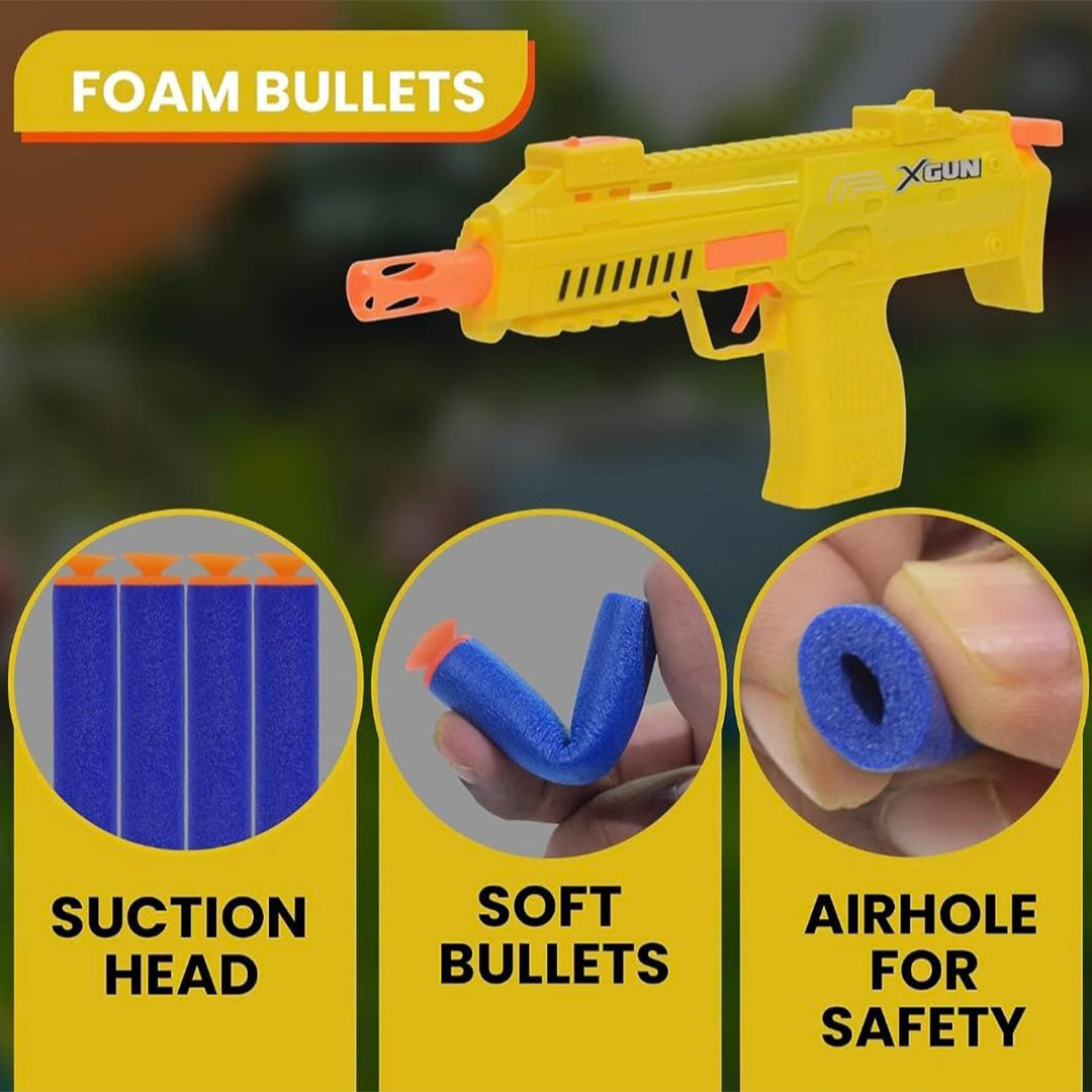 ToyBharat Toybharat X Shot Gun Toy | Multicolour | Learning Toys | Birthday Gift for Boy | Interactive Toys