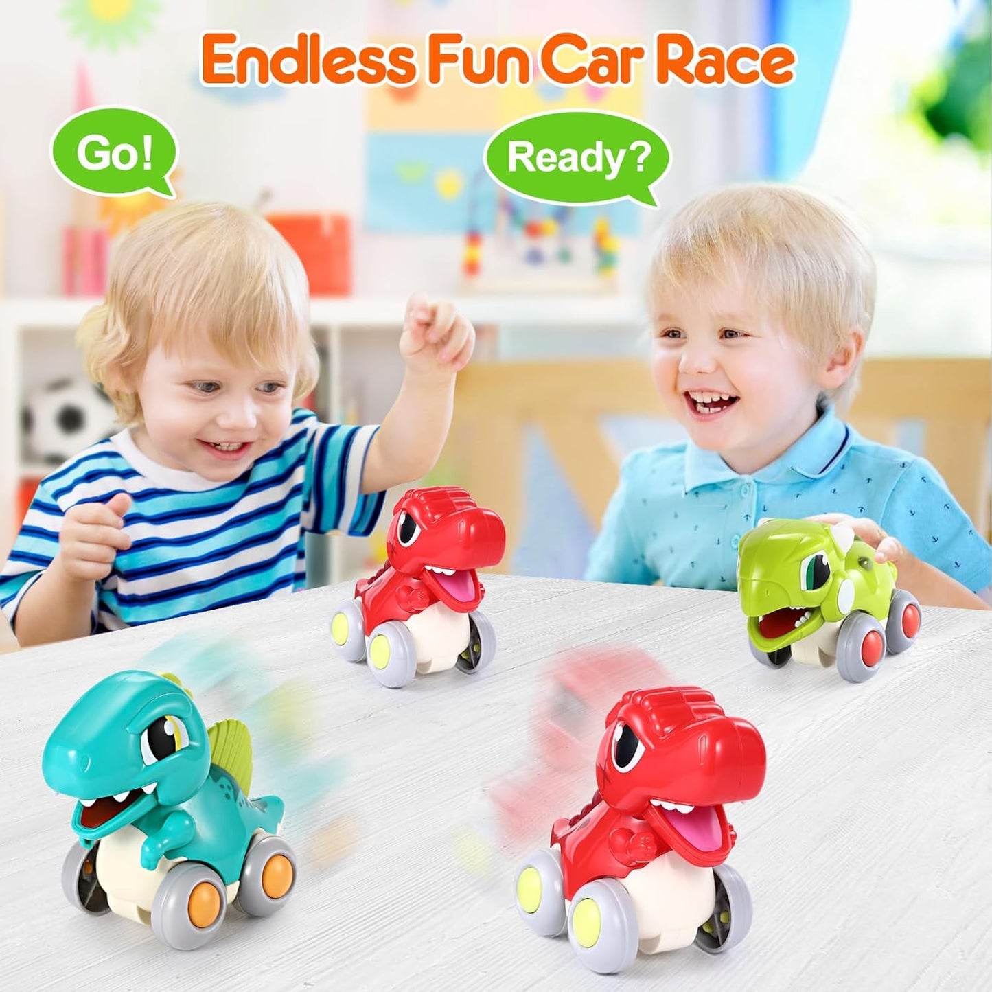 Toybharat Action Dinosaur Assorted | Multicolour | Interactive Toy | Kids Gift | Friction Toys