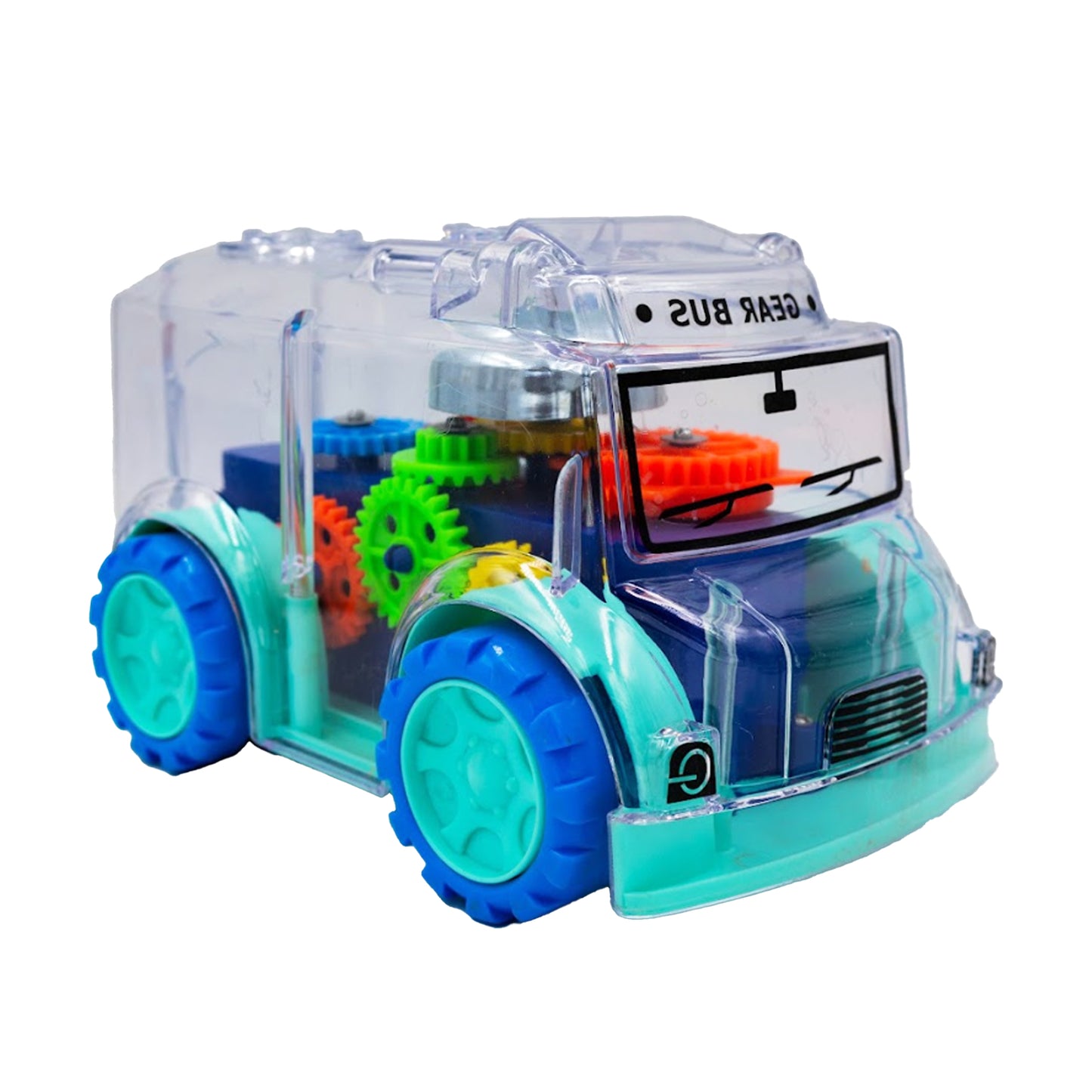 Toybharat Gear Bus |Multicolour |Friction Power Toys| Birthday Gift for Boy and Girl Baby