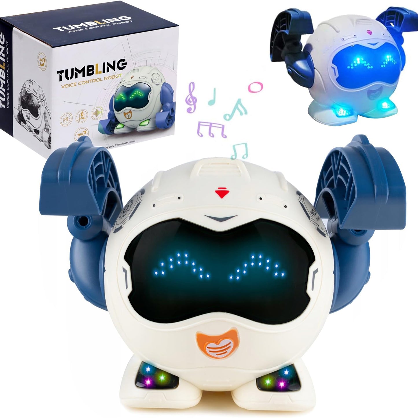 Toybharat Tumbling Robot | Multicolour | Electronic Toys | Robot toy for boys and girls