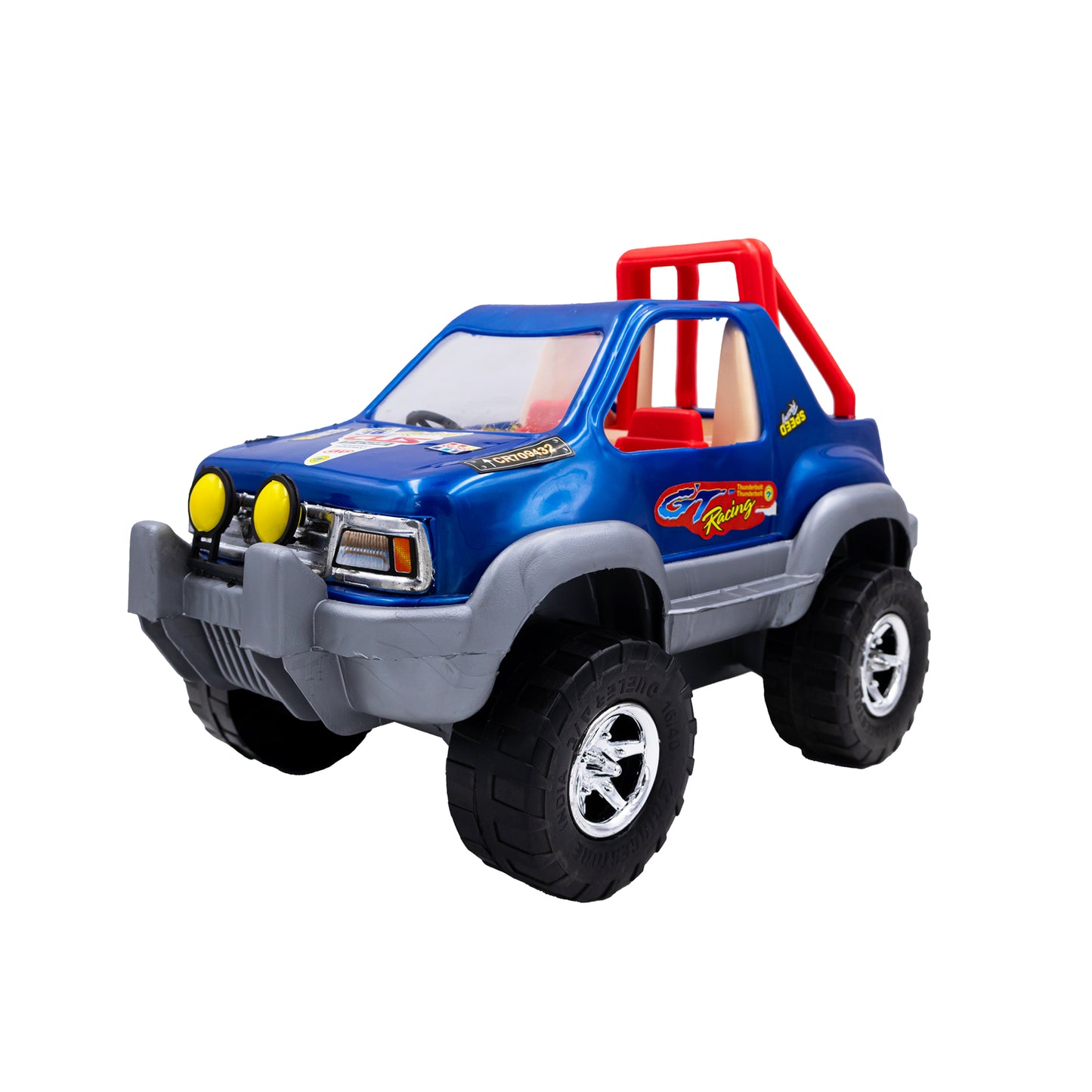 Toybharat Free Wheel Indian Army Jeep |Multicolour |Friction Power Toys