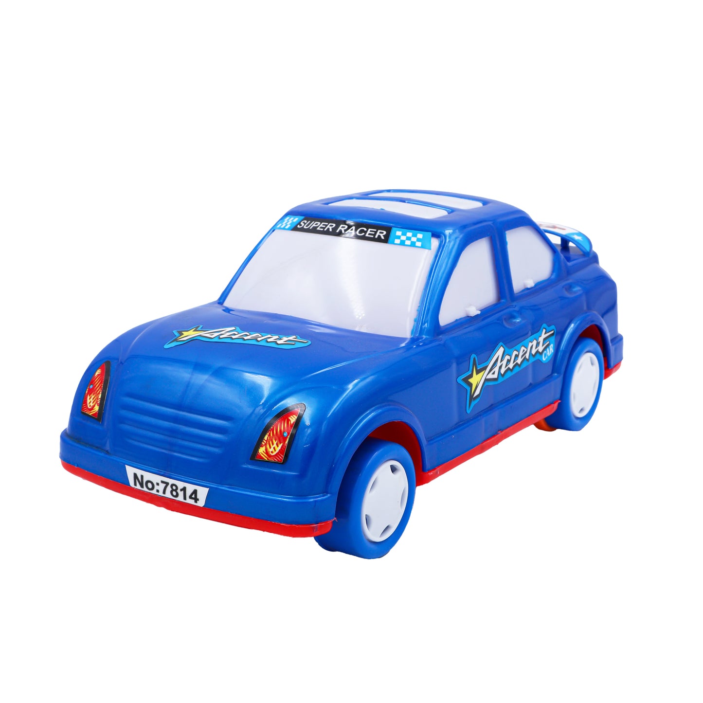 Toybharat Accent Car |Multicolour |Friction Power Toys| Kids Gift