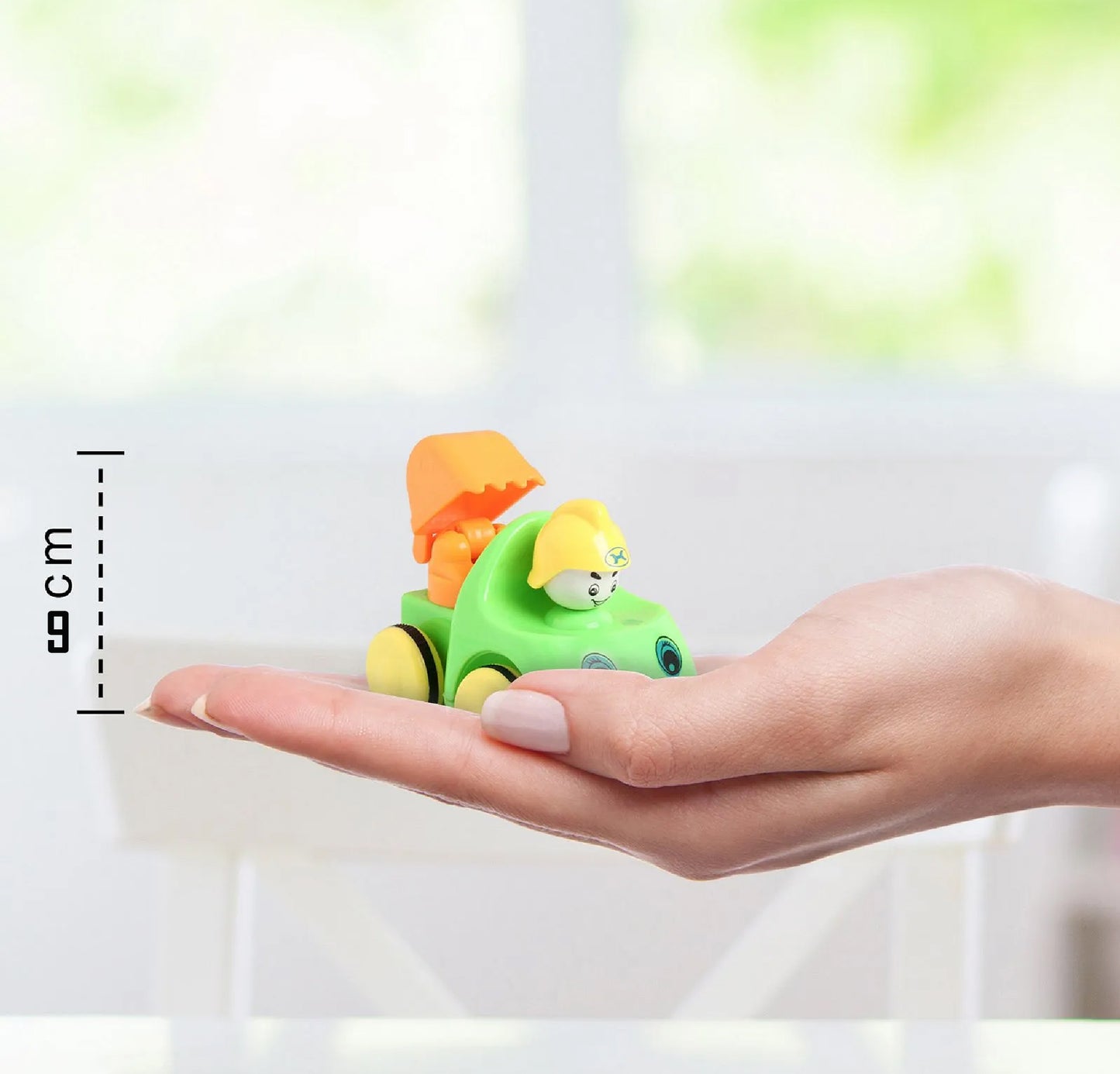 ToyBharat Builder Series Pullback Car |Multicolour | Travel Toys |Intractive Toys