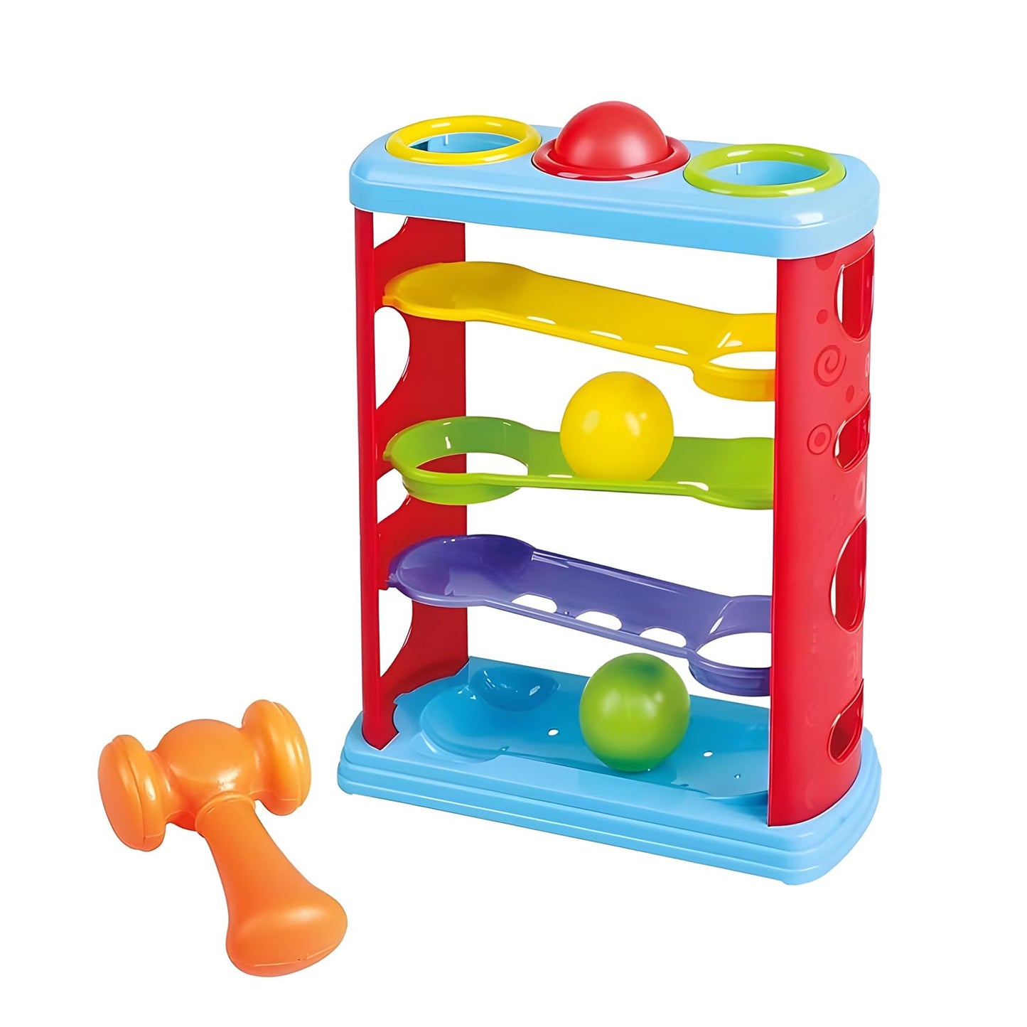 Toybharat Hammer ball |Multicolour | Game Toys | Birthday Gift for Boy and Girl Baby