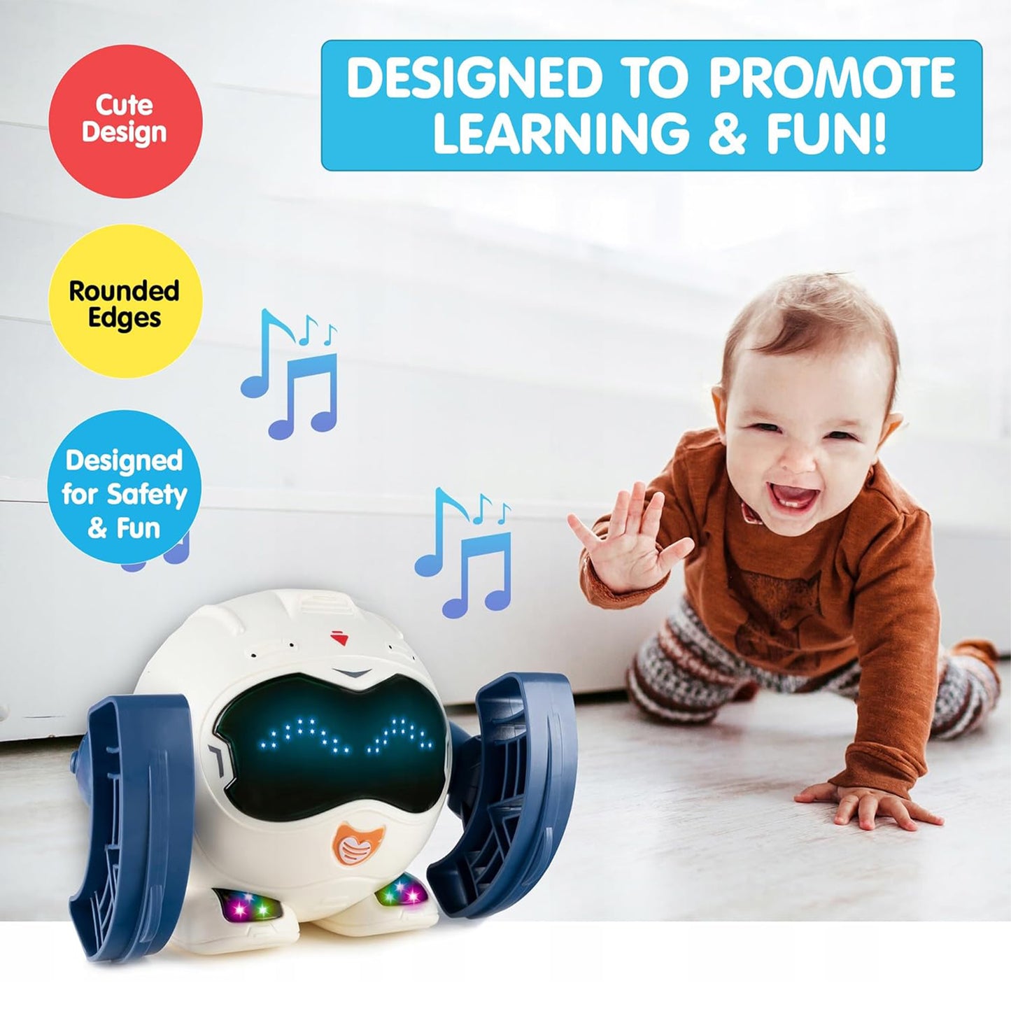 Toybharat Tumbling Robot | Multicolour | Electronic Toys | Robot toy for boys and girls