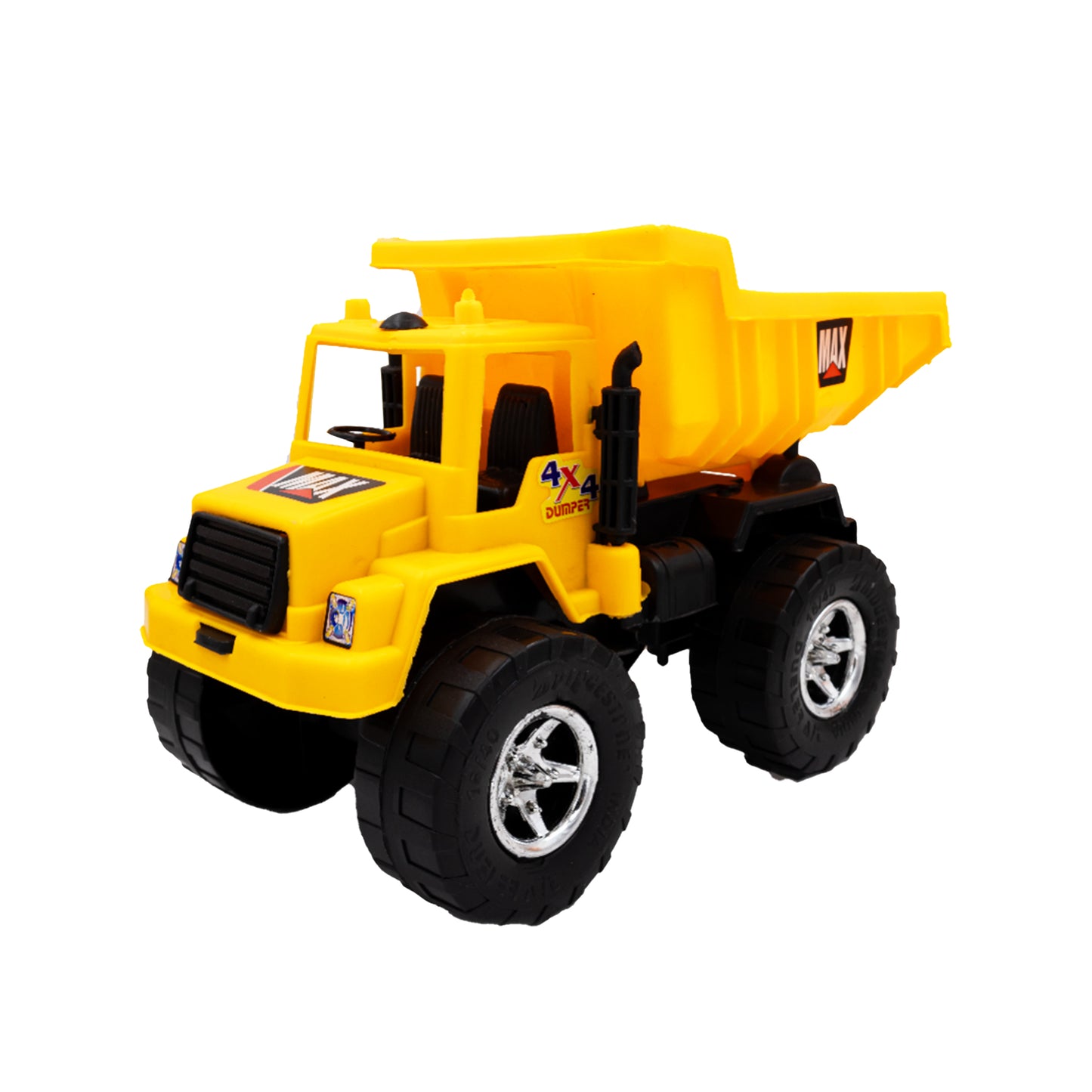 Toybharat Pogo Dumper | Multicolour |Friction Power Toys| Birthday Gift for Boy and Girl Baby
