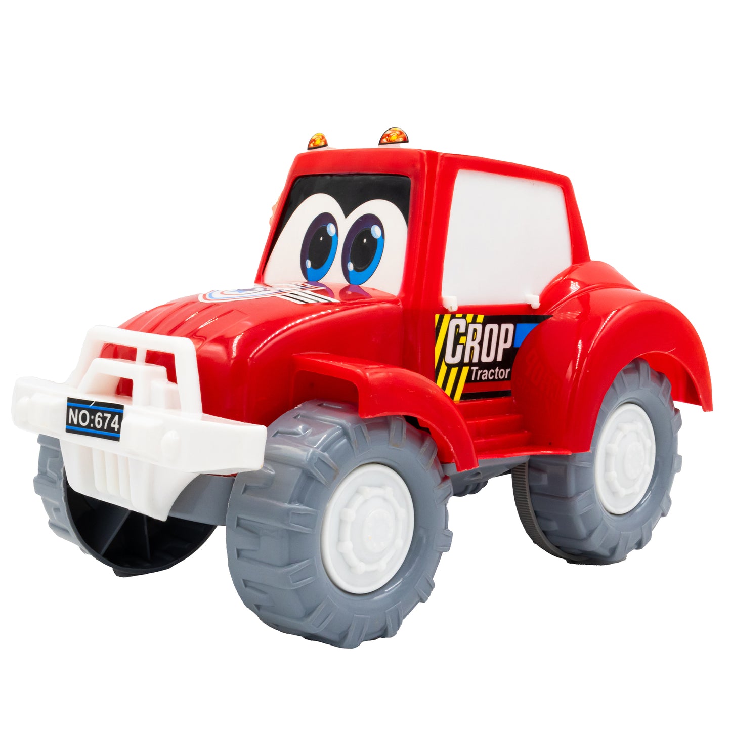 Toybharat Crop Tractor |Multicolour |Friction Power Toys| Birthday Gift for Boy and Girl Baby