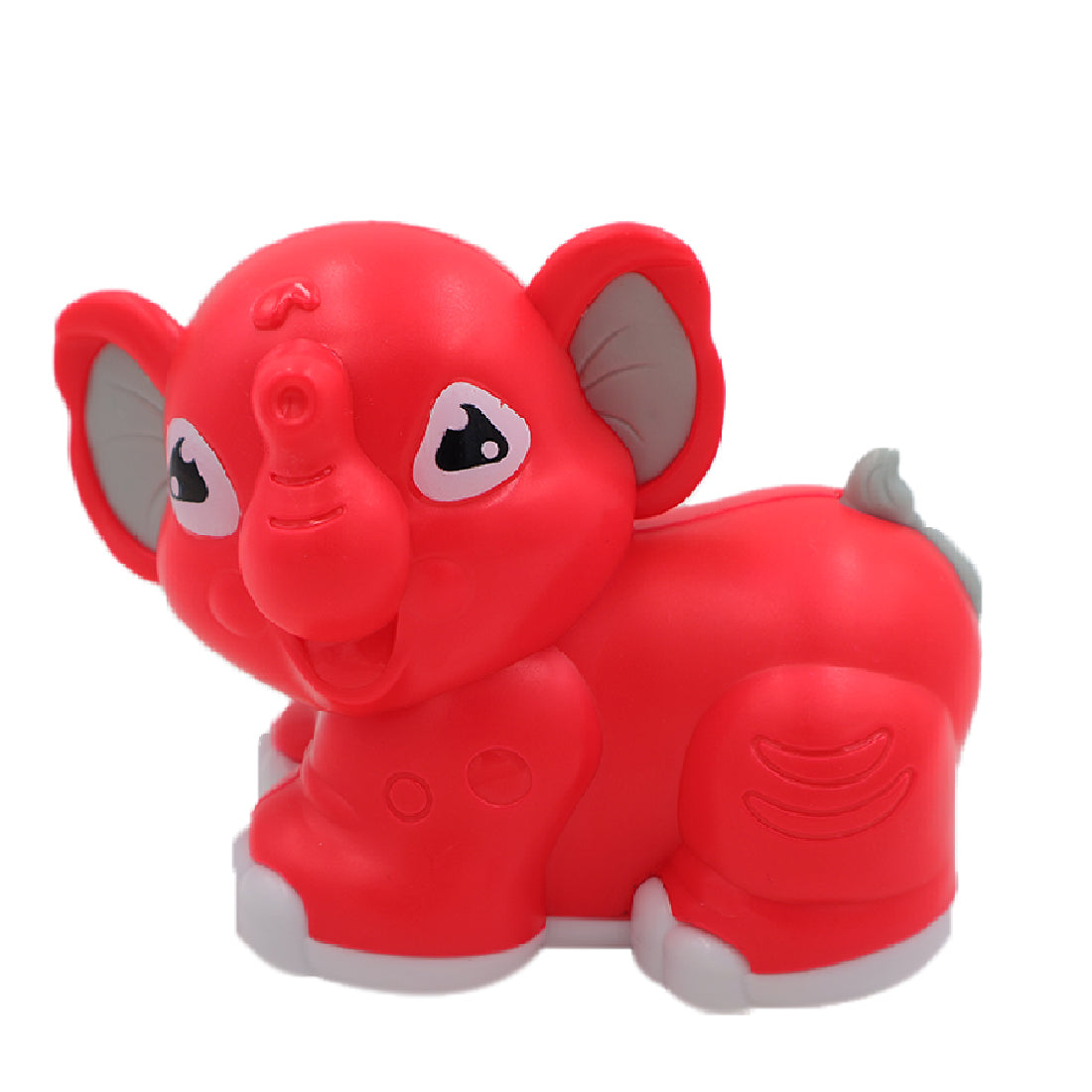 ToyBharat Cute Elephant Friction Powered | Gift Toy | Made in India | 1-6 Year | Realistic Design | Indoor Outdoor Play | Safe and Non-Toxic | Gift for Kids | Multicolour