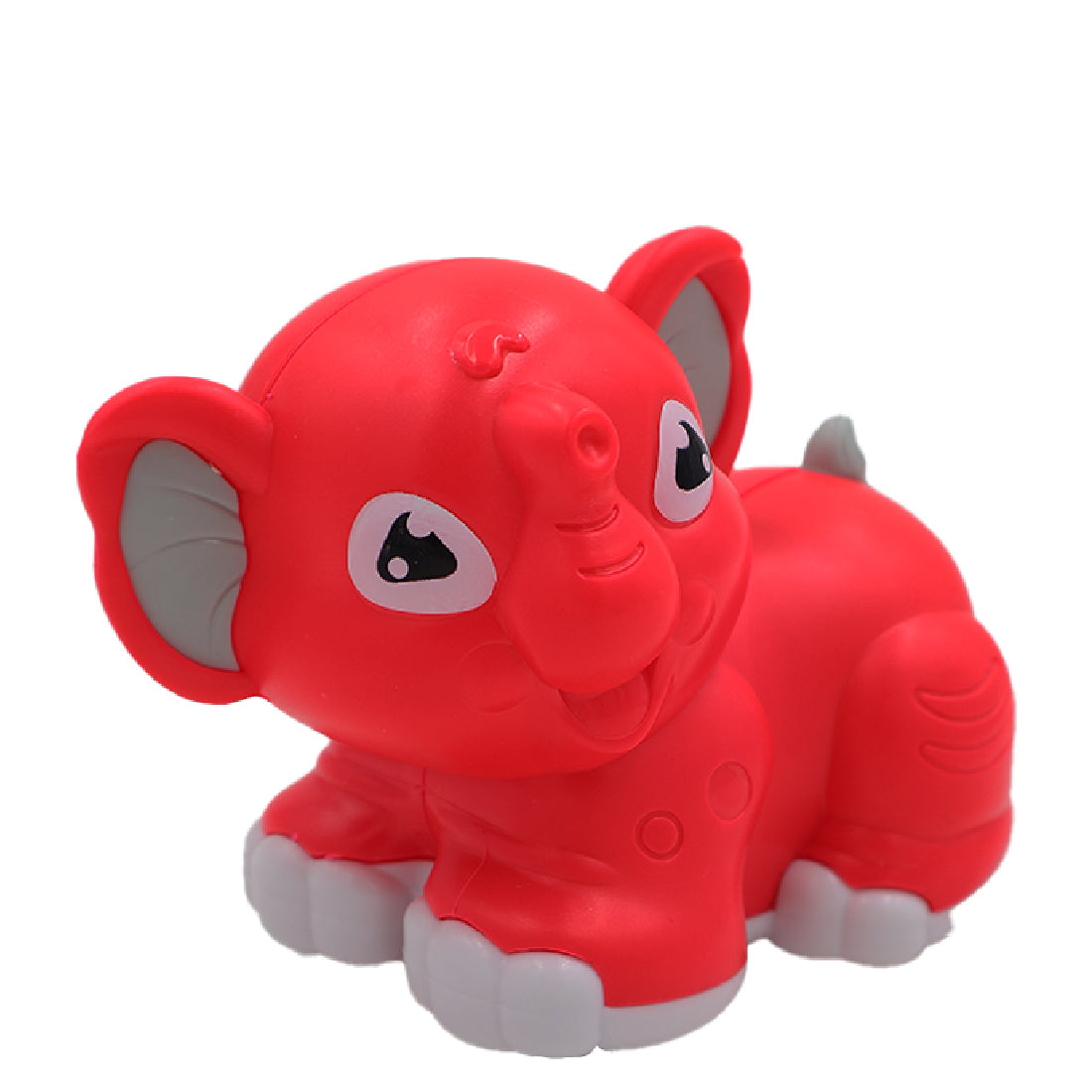 ToyBharat Cute Elephant Friction Powered | Gift Toy | Made in India | 1-6 Year | Realistic Design | Indoor Outdoor Play | Safe and Non-Toxic | Gift for Kids | Multicolour