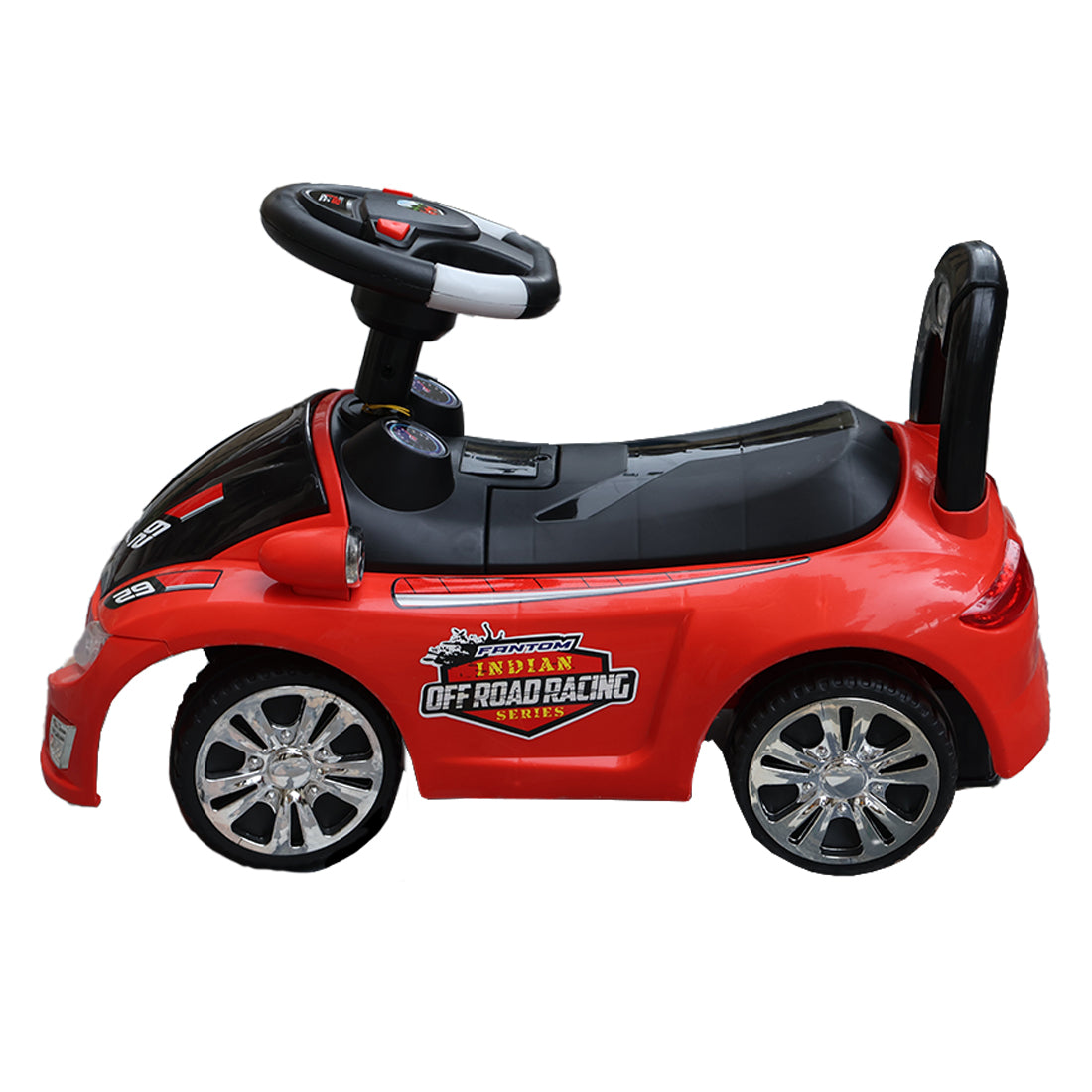 ToyBharat Fantom Rider | Multicolour | Exciting ride-on tricycle car toy | Perfect travel companion that offers fun, balance & active play for kids