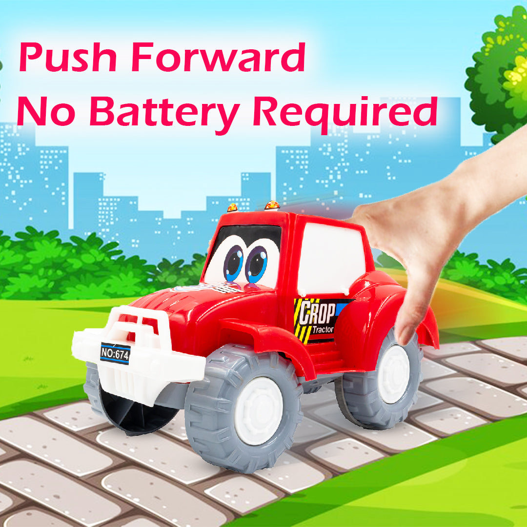 Toybharat Crop Tractor |Multicolour |Friction Power Toys| Birthday Gift for Boy and Girl Baby