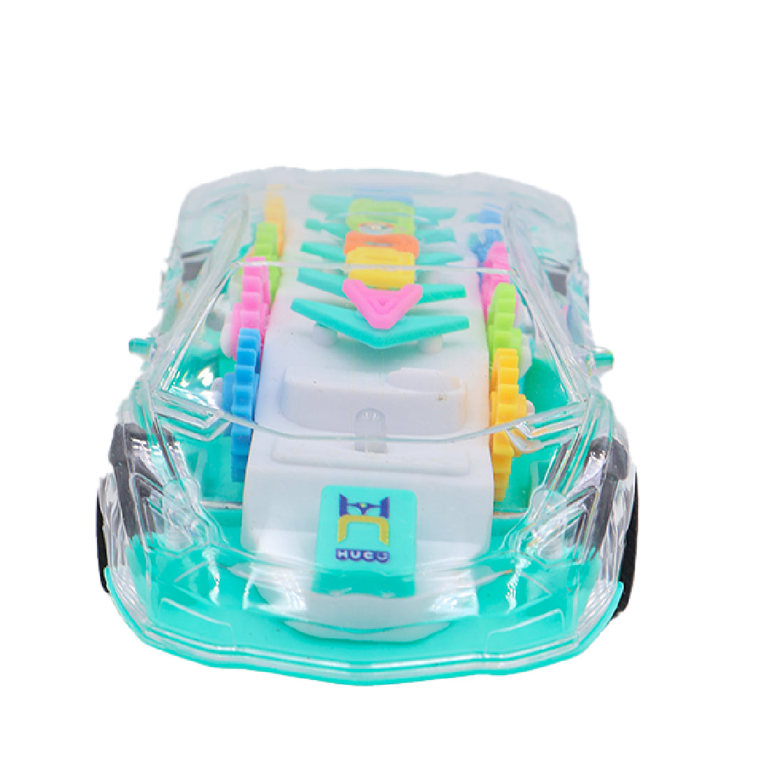 ToyBharat Gear Car Toy with, Gear Simulation Mechanical Car with Sound Music & Light Toys for Kids Boys & Girls, Multicolor