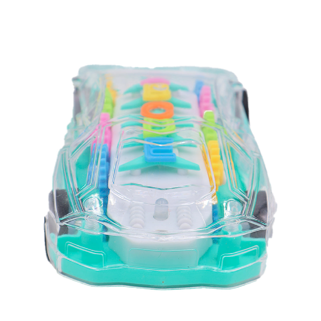 ToyBharat Gear Car Toy with, Gear Simulation Mechanical Car with Sound Music & Light Toys for Kids Boys & Girls, Multicolor