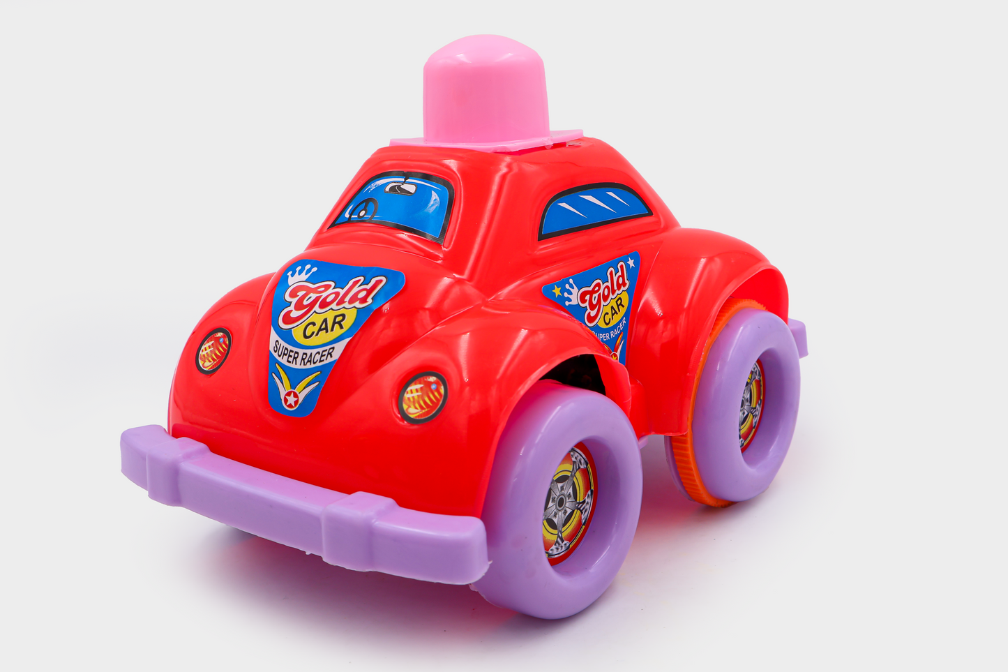 Toybharat Gold Car | Multicolour | Travel Toys | Birthday Gift for Boy and Girl Baby | Car Toy