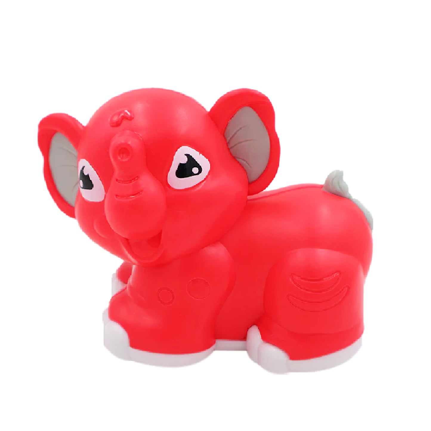 ToyBharat Cute Elephant Friction Powered | Gift Toy | Made in India | 1-6 Year | Realistic Design | Indoor Outdoor Play | Safe and Non-Toxic | Gift for Kids | Multicolour