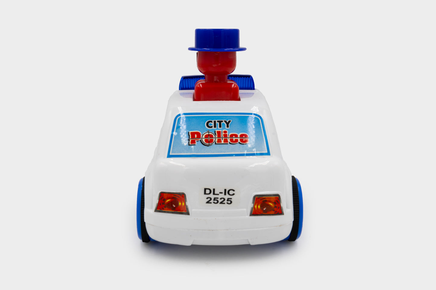 Toybharat Push N Go City Police  Car | Multicolour | Push N Go Toys | Interactive Toy | Kids Gift