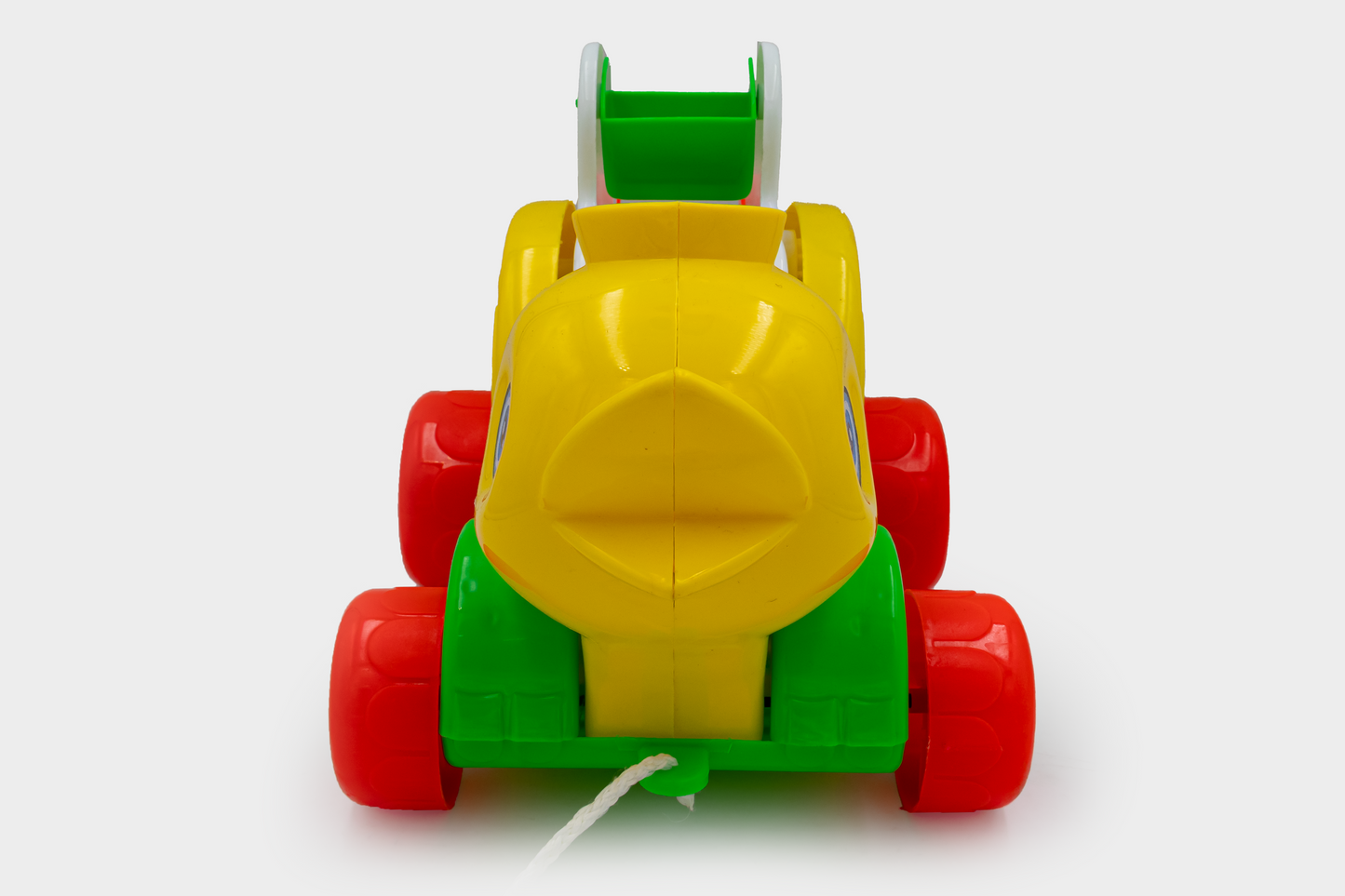 ToyBharat Merry Go Round Duck is a vibrant multicolour pull-along toy for kids aged 1-6. Safe and non-toxic, this travel-friendly duck spins and waddles, perfect for indoor and outdoor play and gifting fun.
