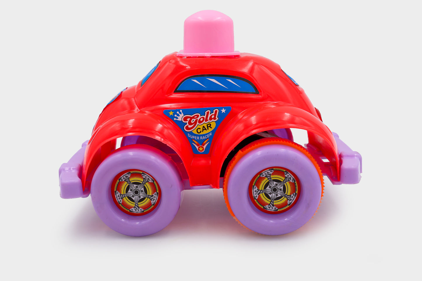 Toybharat Gold Car | Multicolour | Travel Toys | Birthday Gift for Boy and Girl Baby | Car Toy