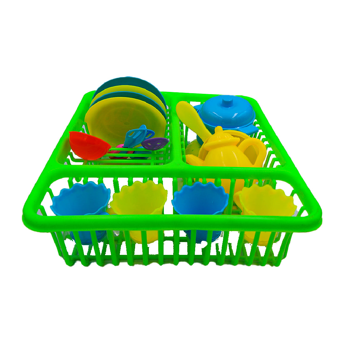 ToyBharat Kitchen Basket Set is a multicolour role play toy for girls aged 1–6 years. Safe, fun, and perfect for learning, it's an ideal birthday gift and playset for imaginative kitchen play.