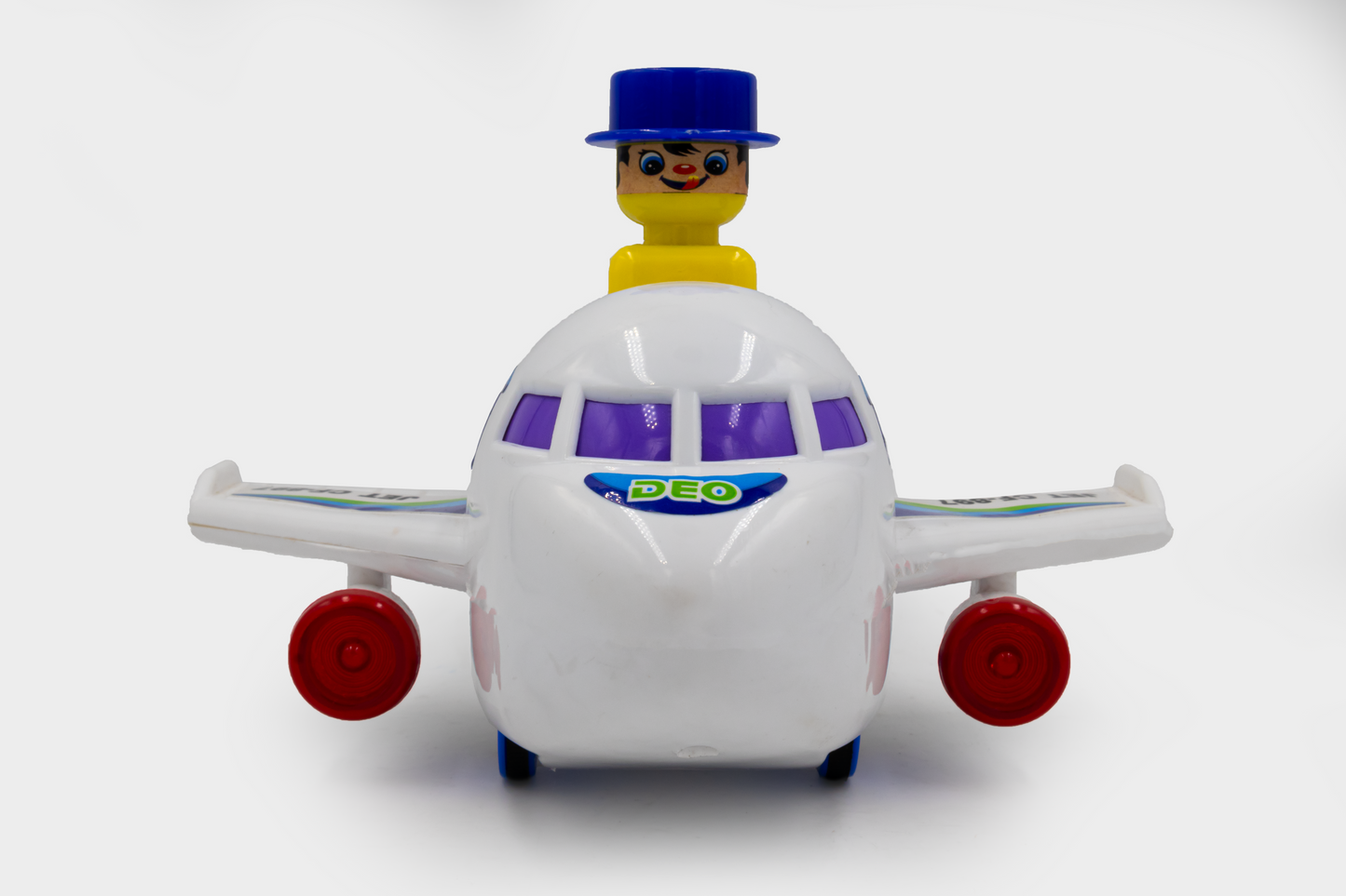 Toybharat Push N Go Jet | Multicolour | Push N Go Toys | Birthday Gift for Boy and Girl Baby