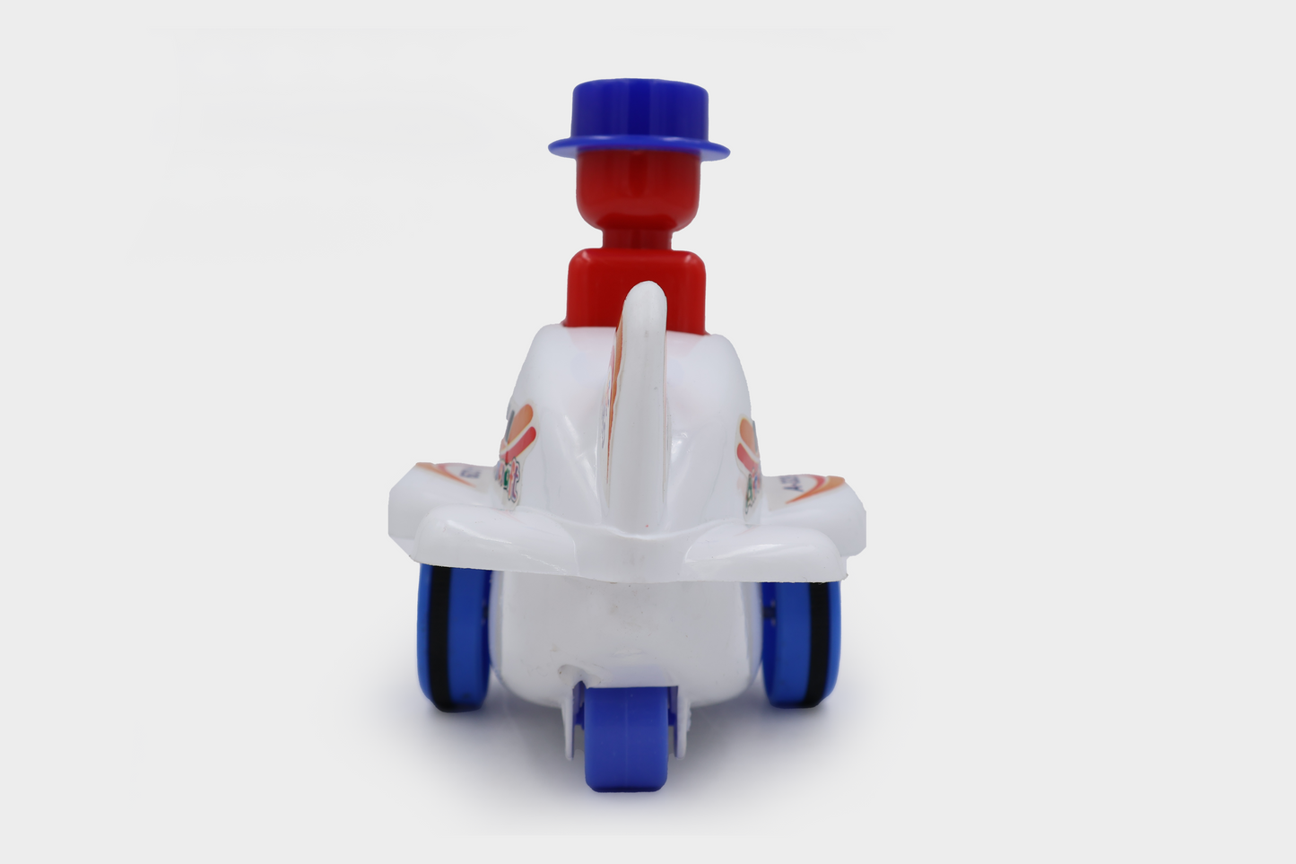 Toybharat Press N Go Aircraft |Multicolour | Travel Toys | Birthday Gift for Boy and Girl Baby|Push n Go
